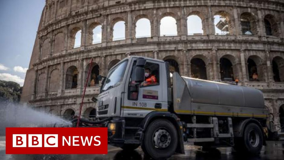 Coronavirus: Italy virus deaths rise but infections slow again  – BBC News