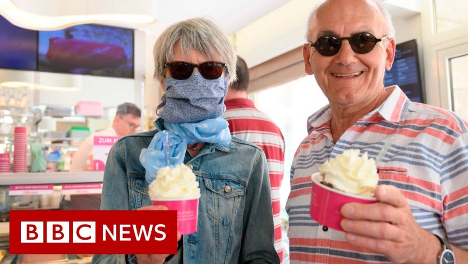 Germany eases coronavirus restrictions on shops – BBC News