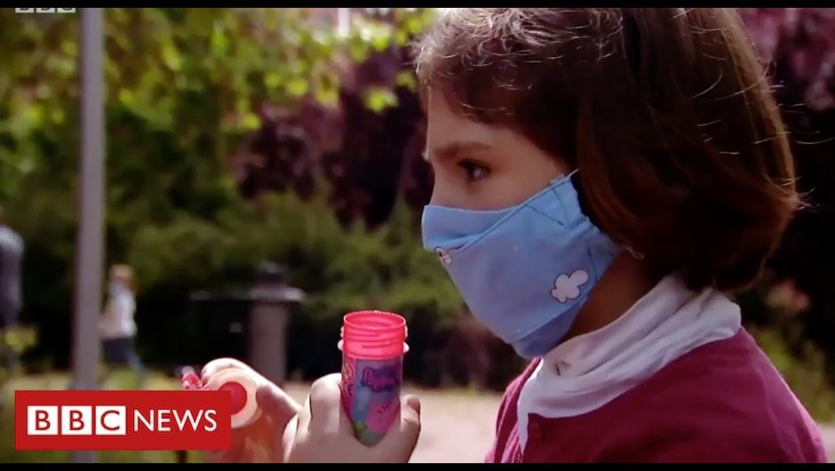 Coronavirus:  children in Spain leave homes for first time in 6 weeks – BBC News