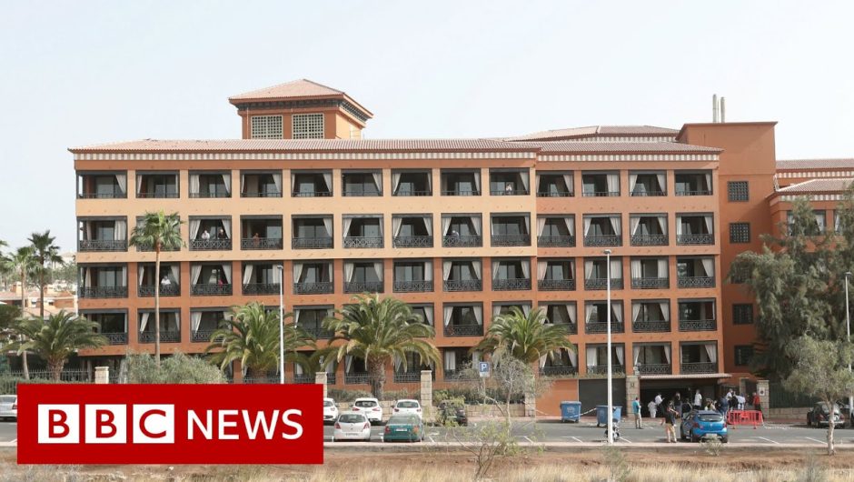 Coronavirus: Britons among hundreds quarantined in Tenerife hotel – BBC News