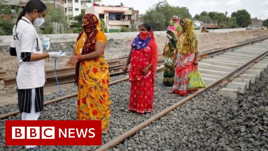 India's coronavirus infections top five million mark – BBC News