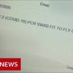 Fake Covid-19 test certificates sold by criminals, Europol says – BBC News
