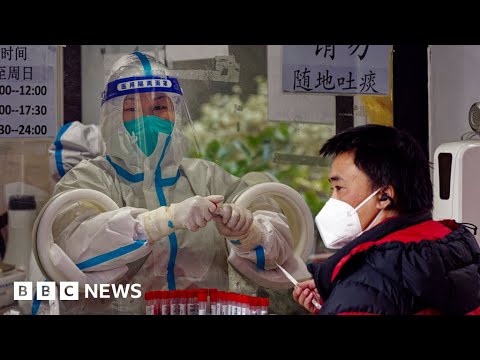China’s health service under pressure as Covid infections surge – BBC News
